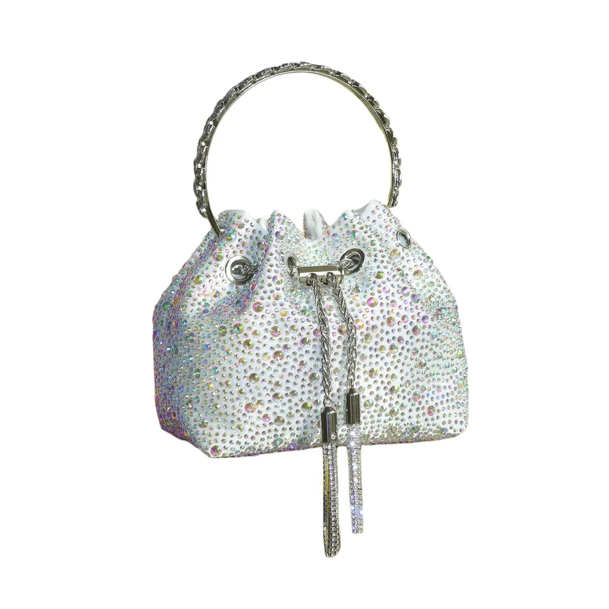 poignée strass pochette de soirée sacs à main et sac à main de luxe sac à bandoulière design brillant cristal pochette sac à main sac seau
