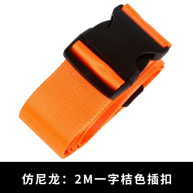 sangle de bagage en nylon épaissi avec cadenas tsa à combinaison, ceinture de fixation réglable pour sac de voyage et bagage à main