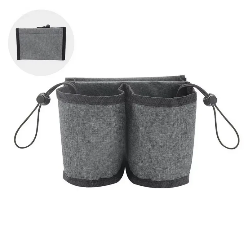 porte-gobelet pour bagages de voyage, valise à main libre durable, sac à boissons, porte-tasses de thé au lait et à café, convient à toutes les poignées de valise
