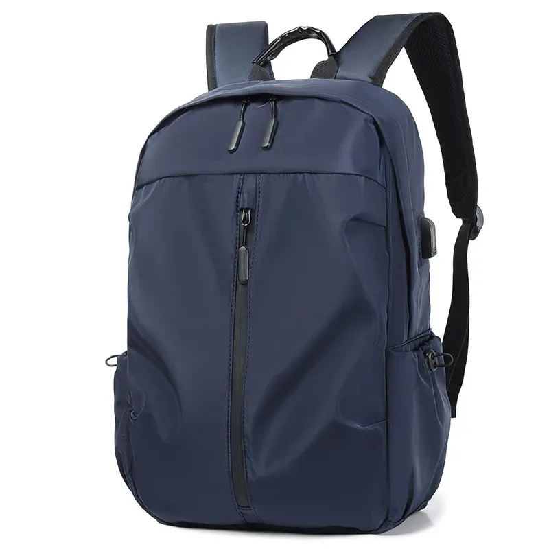 Sac à dos léger résistant à l'eau pour hommes, sac pour ordinateur portable de grande capacité, sac à dos d'école décontracté pour affaires, sac à dos de voyage quotidien en plein air