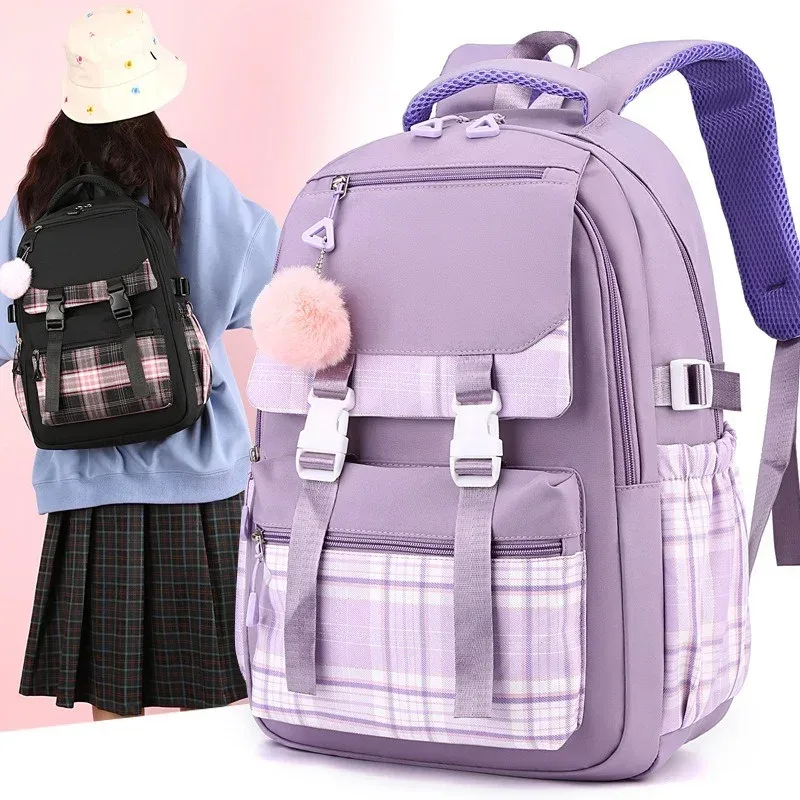 1pc mignon sac à dos de haute qualité pour adolescentes sac d'école élégant sac à dos de voyage décontracté pour les étudiants sac à dos durable pour les filles