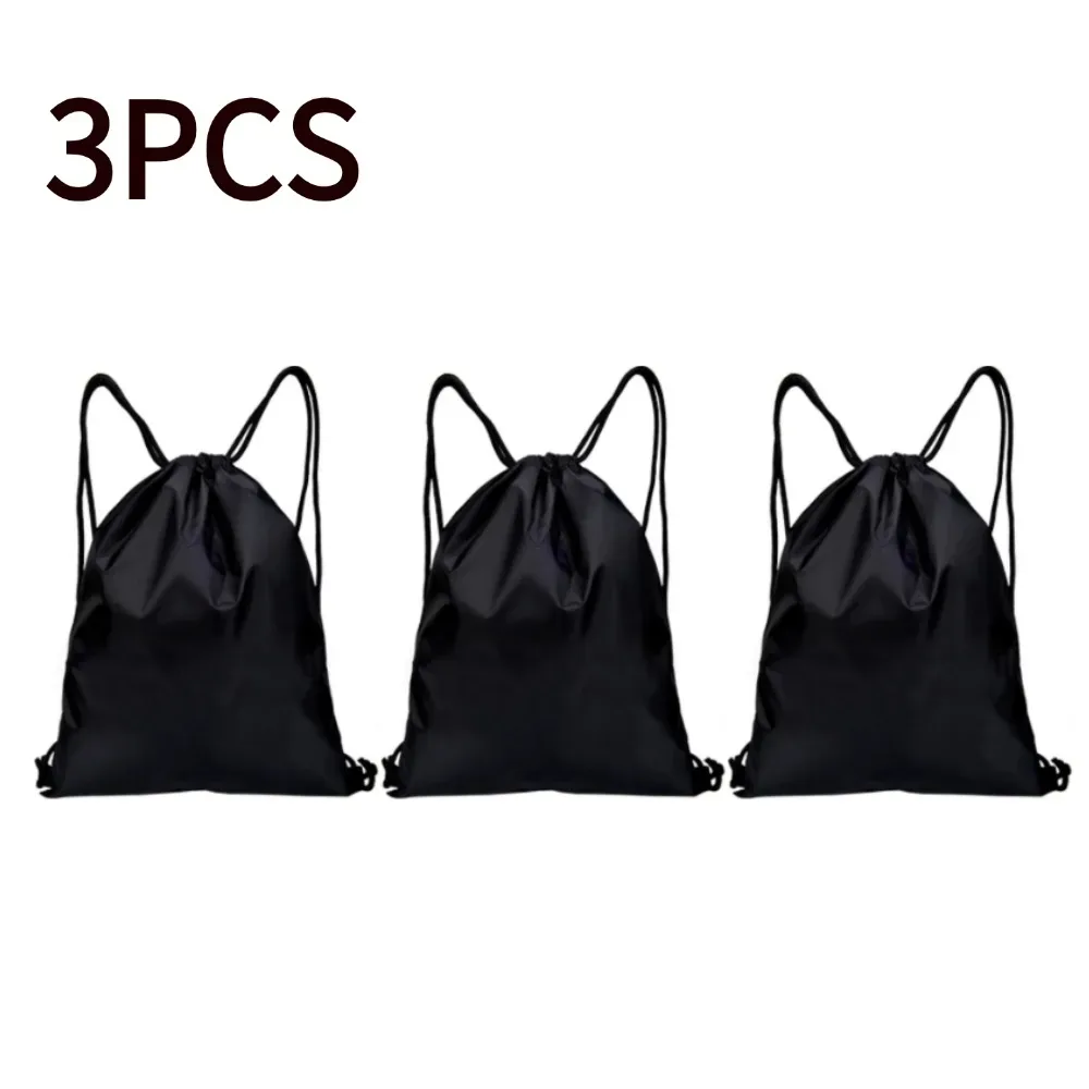 sac de rangement en nylon imperméable avec cordon de serrage, sac multifonctionnel, sac de voyage durable pour chaussures, sous-vêtements, sport et voyage