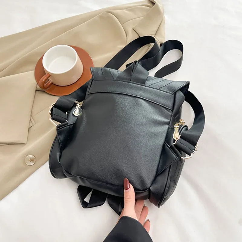 sac à dos hibou tendance pour femme, sac de voyage décontracté, sac à bandoulière, mochila bolsa