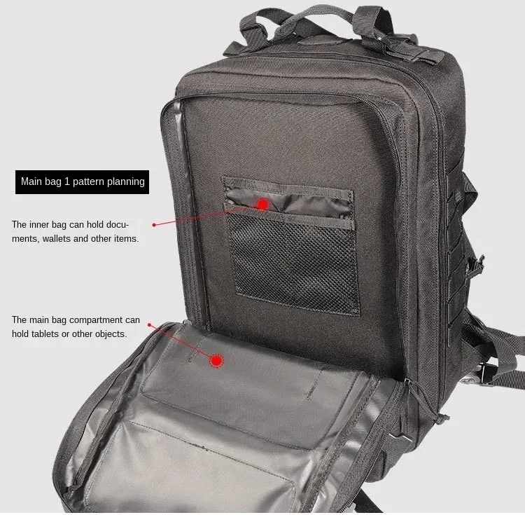 grand sac à dos de randonnée molle pour hommes d'affaires, sacs à dos, livraison directe, 25l, 50l