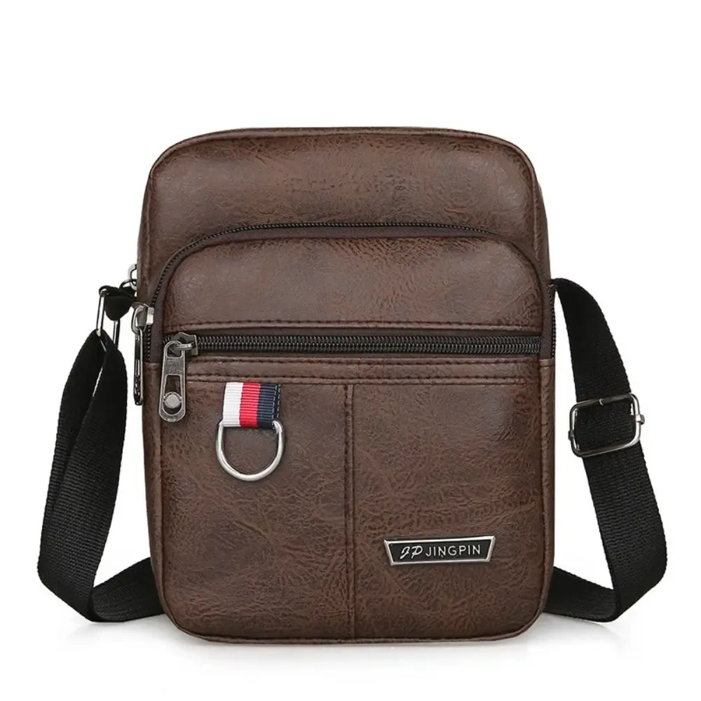 sac à bandoulière en cuir pour hommes, sacoche à bandoulière de grande capacité, sacs à main multifonctionnels