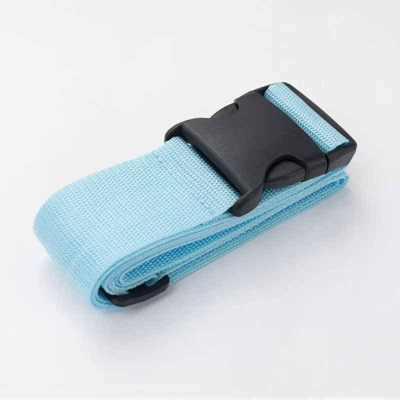 ceinture bagage polyester boucle fermeture rapide couleur noire rose bleu vert gris accessoire voyage