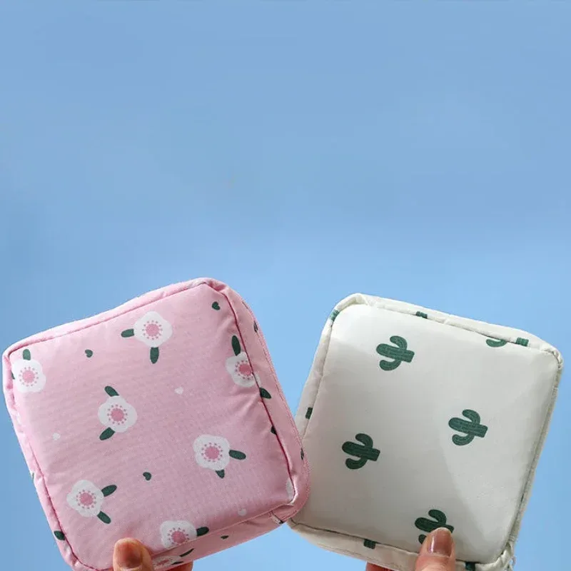 sac de rangement pour serviettes hygiéniques portables pour femmes, pochette pour tampon, serviettes, sacs à cosmétiques, organisateur, sac de maquillage pour dames, sac pour serviettes d'hygiène pour filles