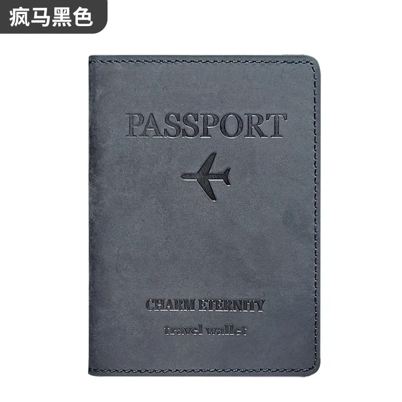 porte-passeport de voyage pour femmes et hommes, étui de voyage pour passeport, pochette fine en cuir, housse de passeport, portefeuille de voyage
