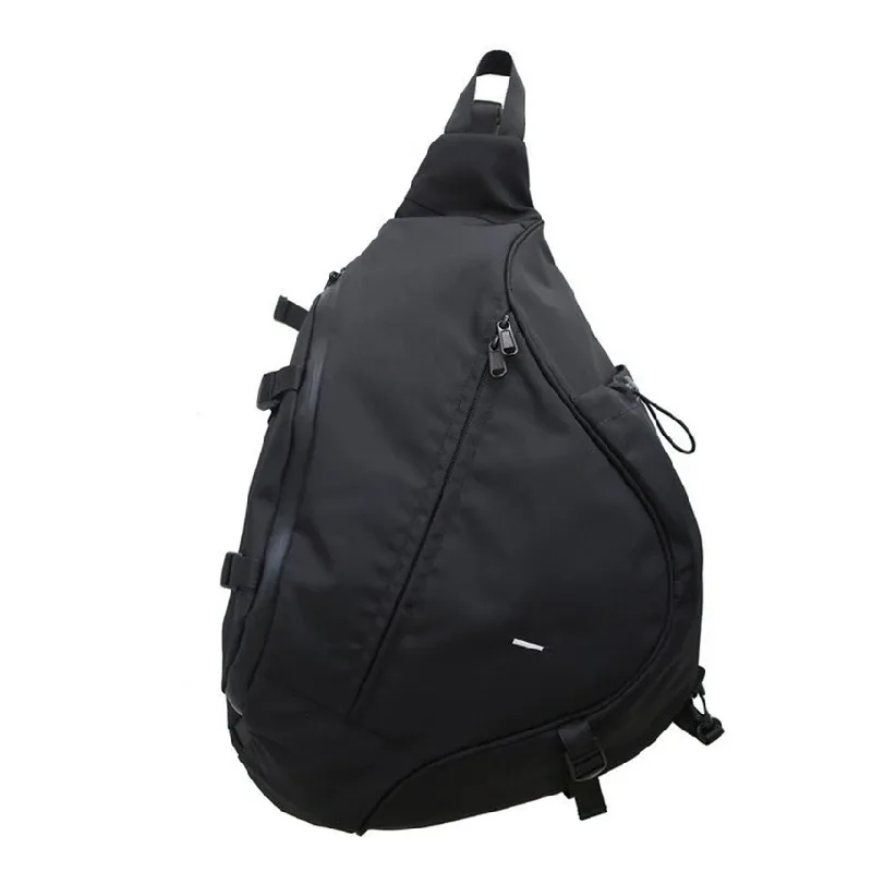 sac de poitrine pour hommes de grande capacité, sac à bandoulière unisexe de voyage hip hop décontracté, sac à bandoulière de rangement en nylon de haute qualité, livraison gratuite
