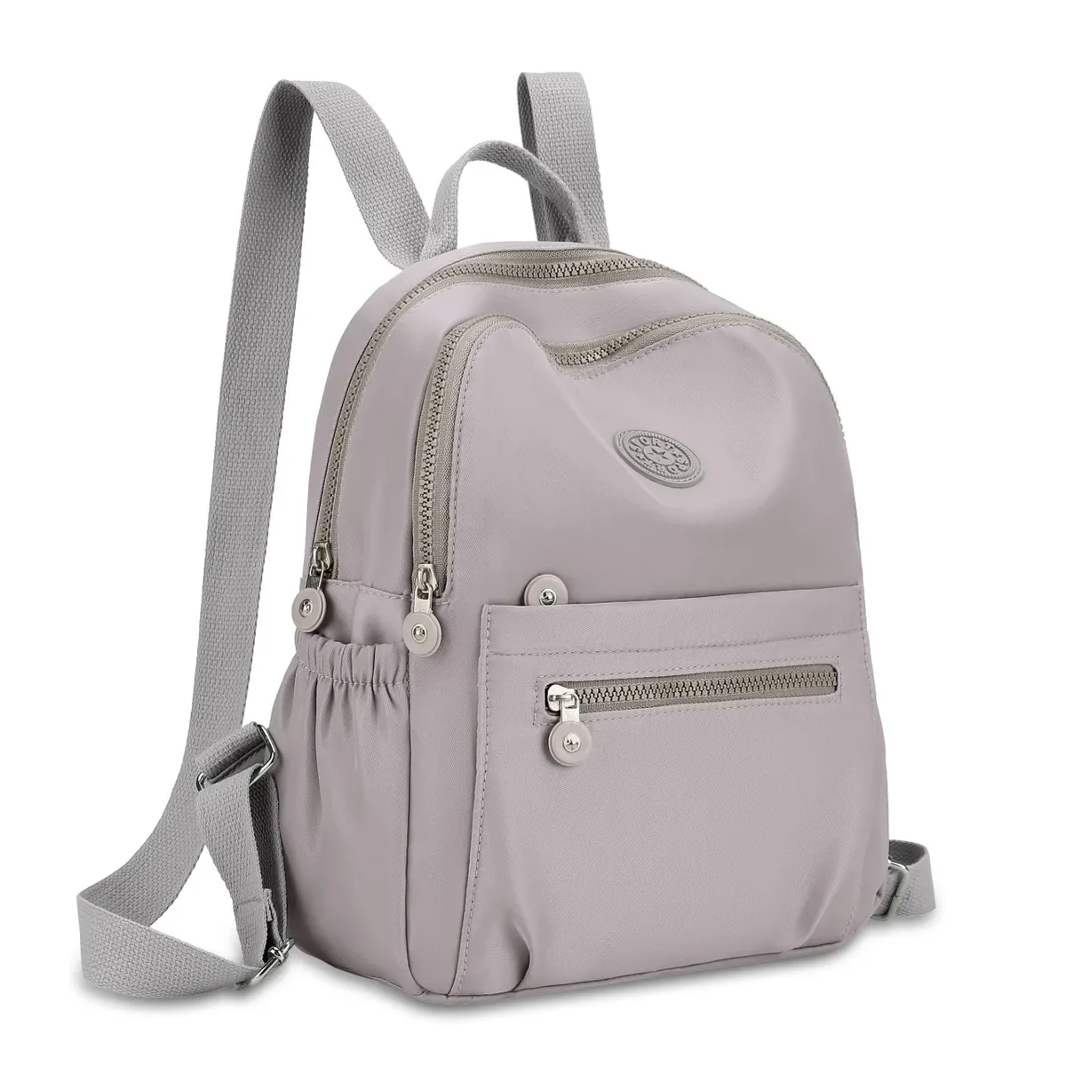 sac à dos japonais décontracté pour femmes, mini sac à dos de banlieue, ultra-léger, étanche, sac de voyage, couleur unie, sac à deux épaules