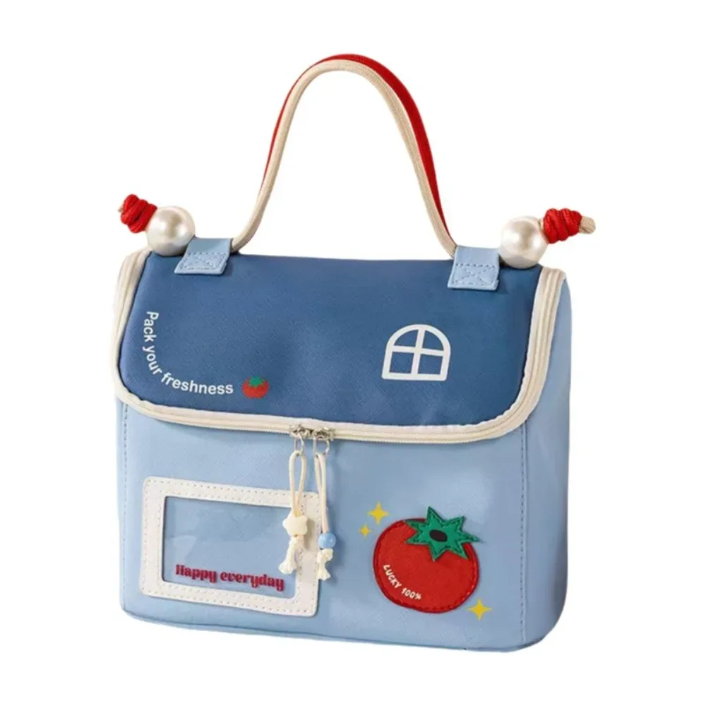 sac de toilette imperméable en forme de maison, grande capacité, pochette de toilette portable, double fermeture éclair, compartiment séparé pour cosmétiques, sac à main de voyage