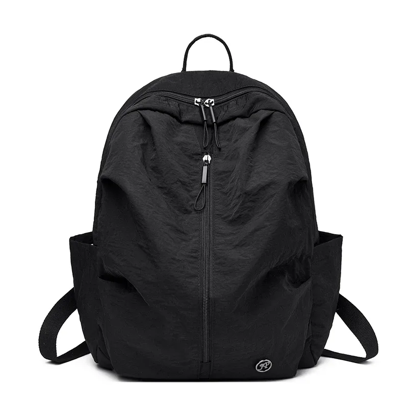 sac à dos en nylon pour femmes, grande capacité, léger, imperméable, sac à dos décontracté de style coréen pour les voyages, l'école, la randonnée, les sports de plein air