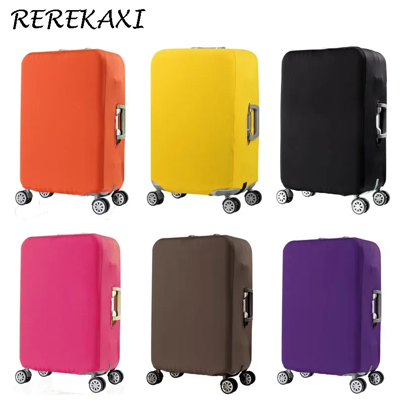 juste de protection élastique épaisse pour bagages, housses de valise, housse anti-poussière pour coffre de chariot à bagages, accessoires de voyage, 19-32"
