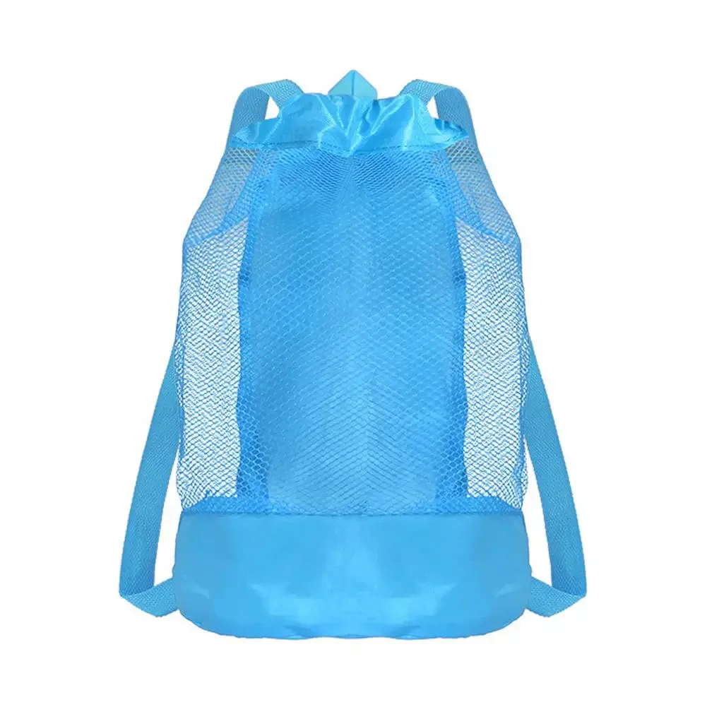 sac à dos de plage extra-large résistant au sable avec cordon de serrage - sac de rangement pour jouets de piscine pour enfants, pour la collecte de coquillages, les voyages et le fitness 1 pièce
