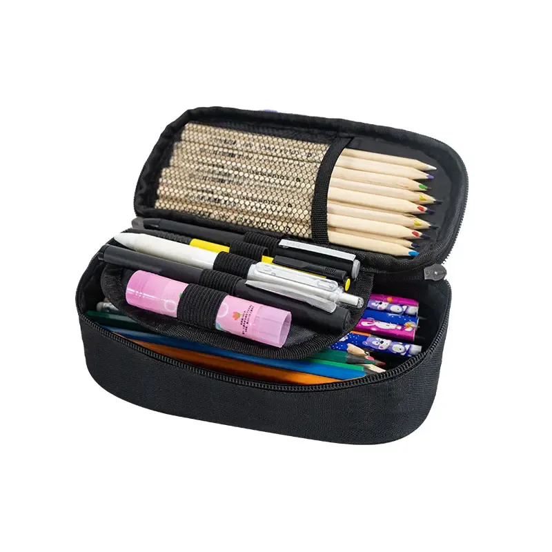 trousse de maquillage imprimée par alphonse mucha, trousse de maquillage pour femme, trousse de maquillage pour adolescent, étuis à crayons, étuis à cosmétiques