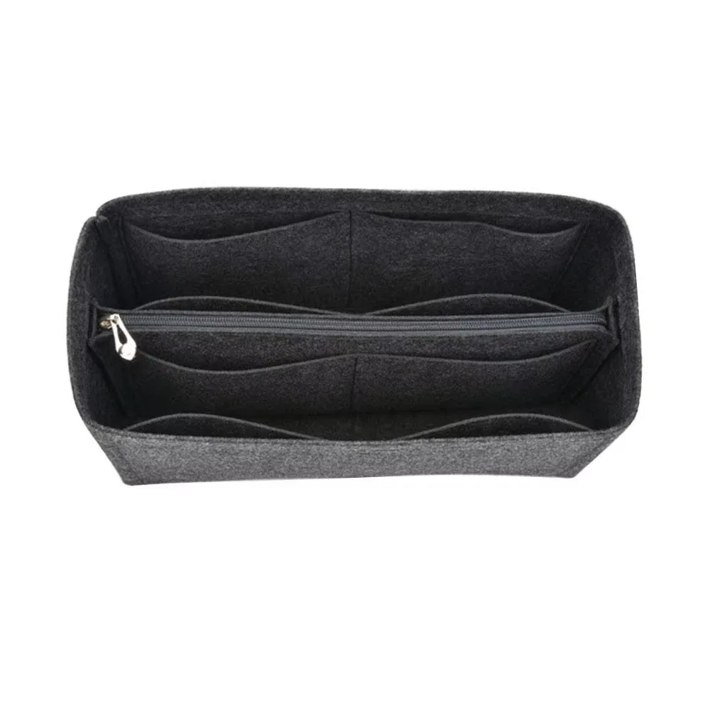 feutre insérer doublure sac à main organisateur pochette sac à main sac fourre-tout sac interne pour liz visetos, 3 styles