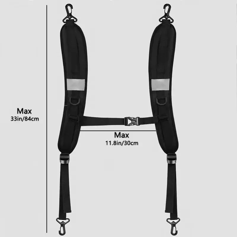 sangles de remplacement universelles pour sac à dos, rembourrées, respirantes et réglables, pour les trajets quotidiens, les voyages et les sacs à dos de travail