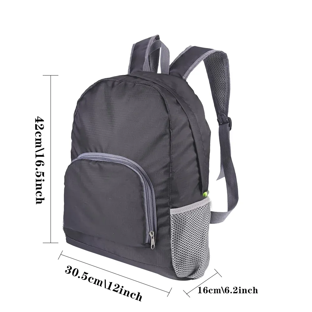 sac à dos de voyage en plein air ultraléger pour hommes, sac d'alpinisme pliable, sac de jour de course de sport, sac d'évaluation, camping, randonnée
