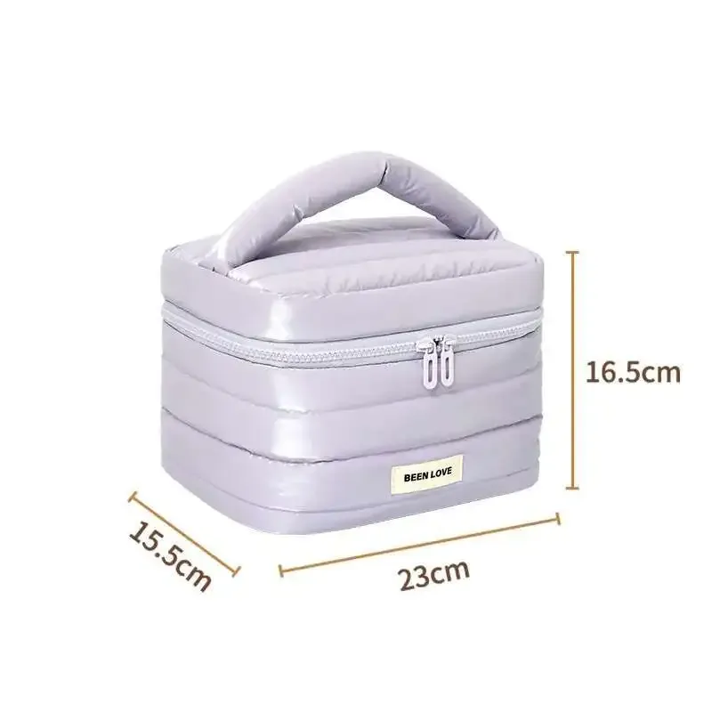 sac de rangement de soins de la peau pour rouge à lèvres de grande capacité, sac de voyage portable pour femmes, cadeau idéal, nouveau design 2025, sac à cosmétiques, sacs de maquillage portables