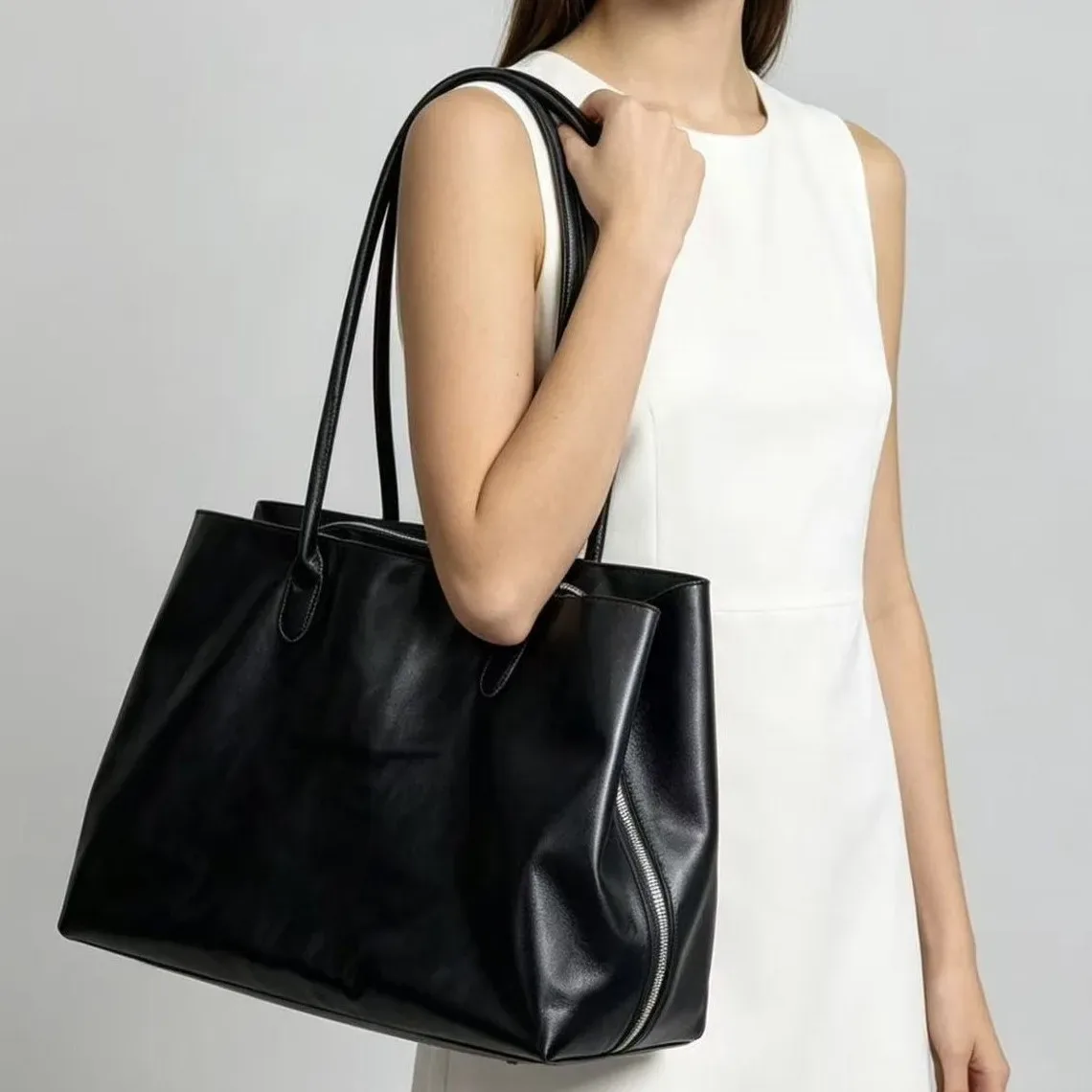 sacs à main pour femmes, grande capacité, sac à bandoulière en cuir pu pour dames, sacs fourre-tout de grande taille, design de marque, sac de bureau pour les trajets quotidiens, bolsa