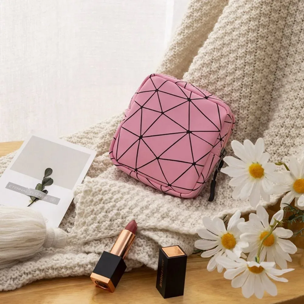 sacs de voyage multifonctionnels portables, pochettes pour maquillage, sacs pour serviettes hygiéniques, pochette de rangement réutilisable, sac de rangement pour serviettes hygiéniques