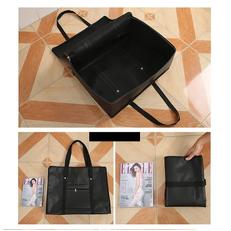 nouveau sac de voyage épais portable, sacs de rangement de vêtements de grande capacité, sac de bagages pliable anti-poussière pour vêtements, grands sacs mobiles