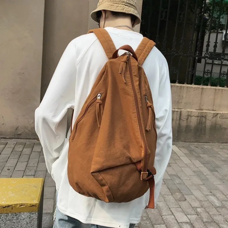 sac à dos uni pour femmes, sac à dos en toile lavée 2026 pour adolescentes, sacs d'école, sac à dos de voyage pour hommes, sac à dos de grande capacité, sac à dos de jour