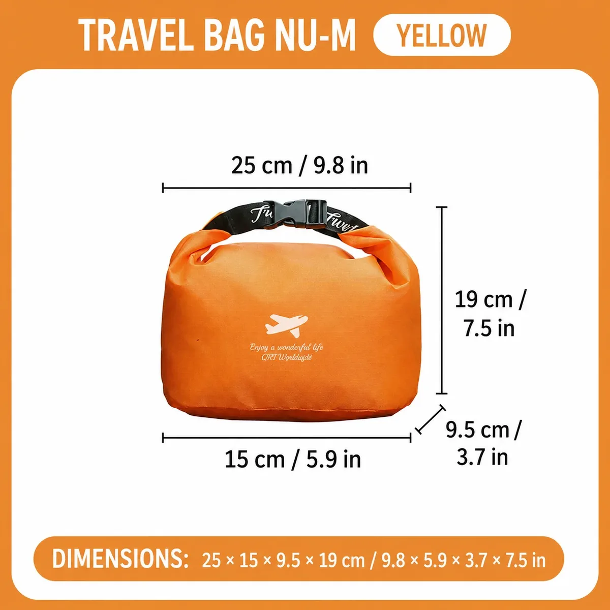 sacs de rangement de voyage étanches à fermeture roll-top en oxford ultralégers et indéchirables pour le camping, la randonnée, et les sacs de compression anti-salissures