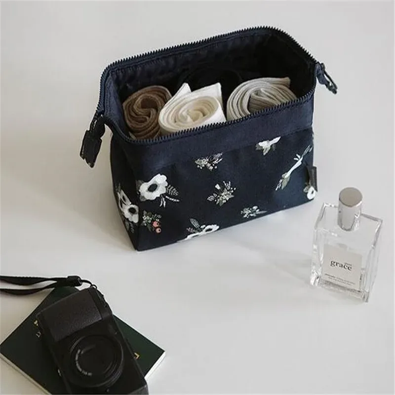 sac de maquillage pour femmes, trousse de toilette portable, sac de rangement pour cosmétiques, grande capacité, sac de rangement pour accessoires de voyage, flamant rose, zw037