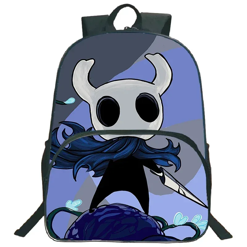 sac d'école léger sac à dos de chevalier creux jeu de dessin animé impression cartable pour enfants sac à dos de grande capacité garçons filles sac à dos de voyage