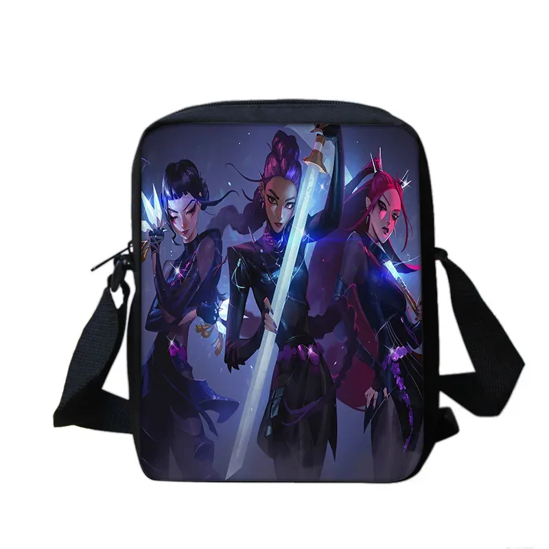 sac à bandoulière pour enfants, avec motifs de dessins animés, bretelles réglables, fermeture à glissière sécurisée, sac léger à porter à l’épaule pour garçons et filles.