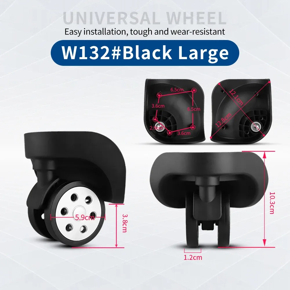 valise à roulettes universelle, accessoires de roue, pièces de rechange pour valise, roue à bagages, entretien universel p