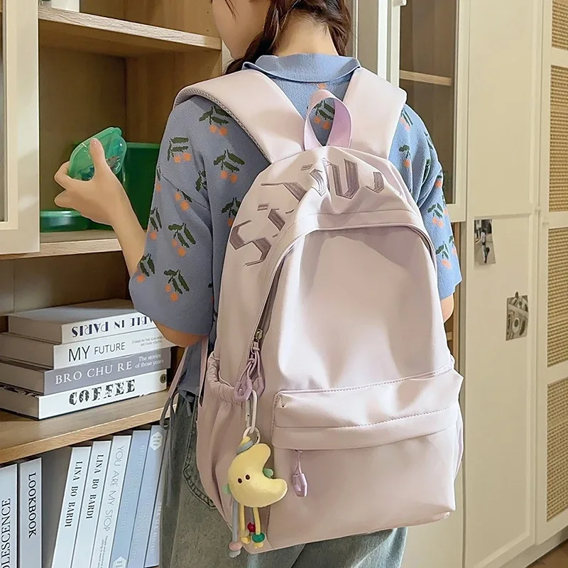 nouveau sac à dos unisexe pour femmes, sacs d'école pour étudiantes, pour adolescentes, sac à dos pour ordinateur portable de grande capacité, sac à dos de voyage et de loisirs