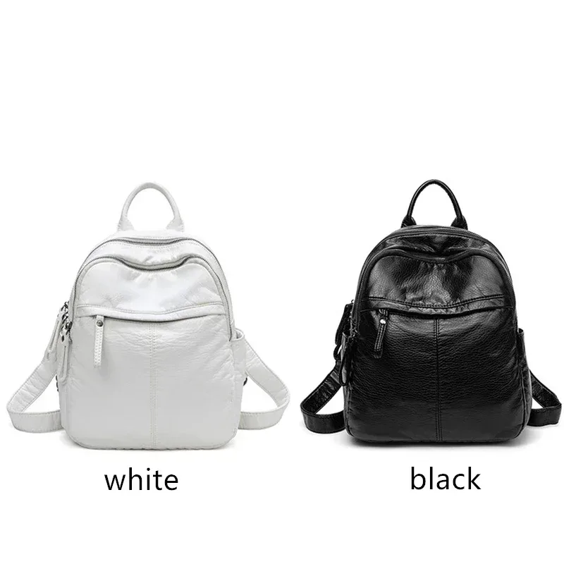 sac à dos femme sac dame mode sacs à dos esthétiques mignon petit sac à dos sac en cuir sac blanc sac décontracté antivol sac à dos