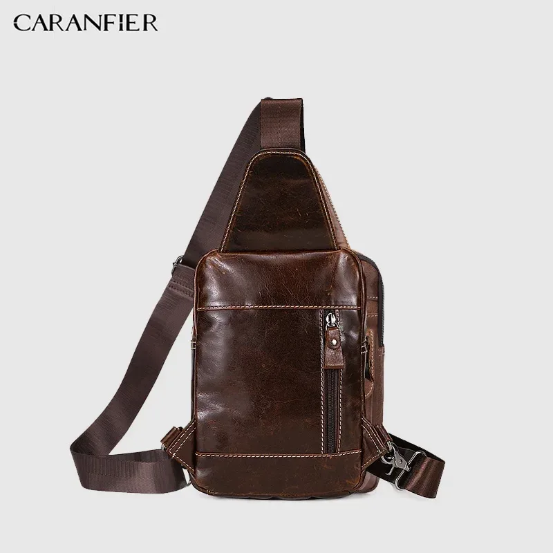 sac voyage cuir véritable marron vintage robuste poche zip ceinture ajustable casual week end sport sac voyage