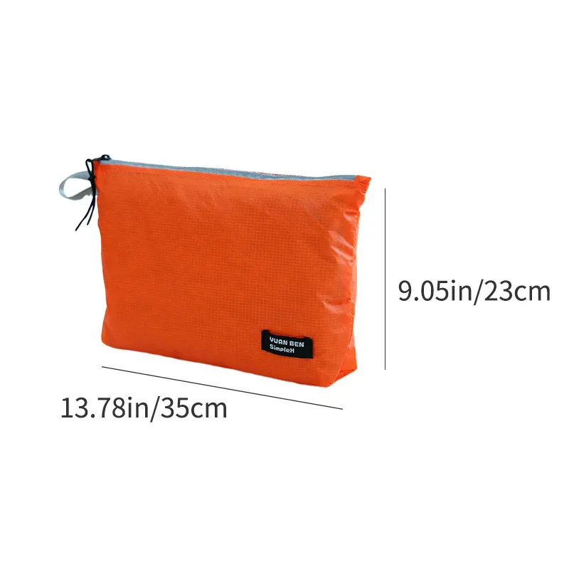 sac de rangement de voyage imperméable, sac de toilette portable de grande capacité pour les voyages d'affaires, sac organisateur de documents divers