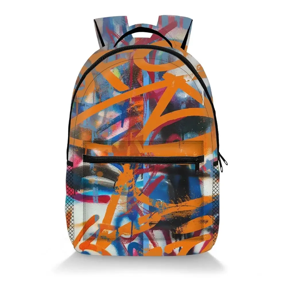 sac à dos hip hop populaire pour étudiants, sac à dos coloré à géométrie colorée, impression 3d, oxford, imperméable, pour garçons/filles, sacs à dos de voyage