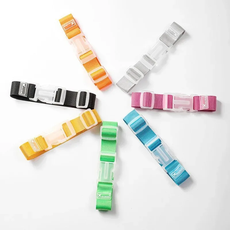 sangle de bagage réglable avec crochet pour valise de voyage, ceinture de fixation durable pour bagage à main et coffre
