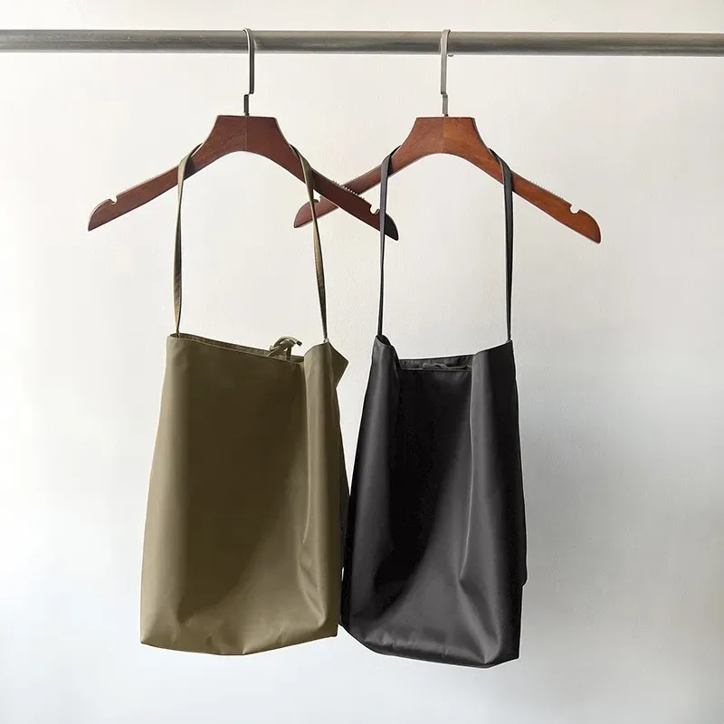 sac fourre-tout en nylon souple de grande capacité, bandoulière unique, sangle ouverte, sac à bandoulière unique, commconsulstyle