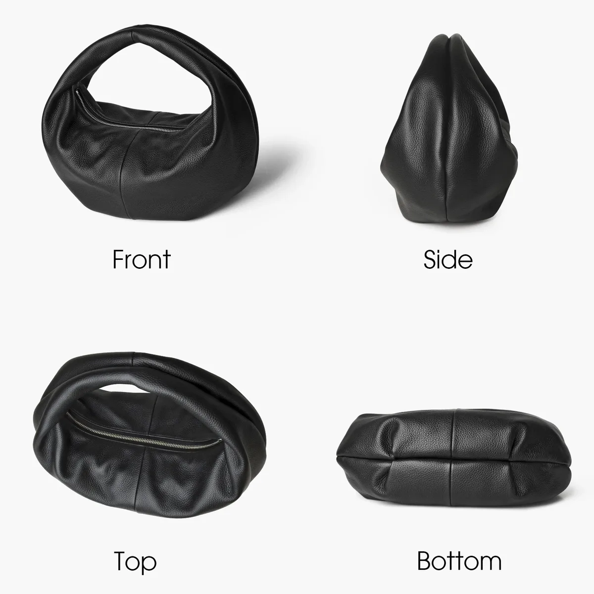 sac fourre-tout donnain en cuir souple, véritable daim, pour femme, grand format, en cuir de vachette, avec poignée supérieure, noir, polyvalent, tendance, pour le quotidien