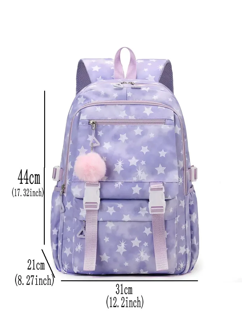 sac à dos kpop demon hunters, sac à dos léger et mignon, sac d'école pour fille, sac à dos décontracté pour les voyages et les trajets quotidiens