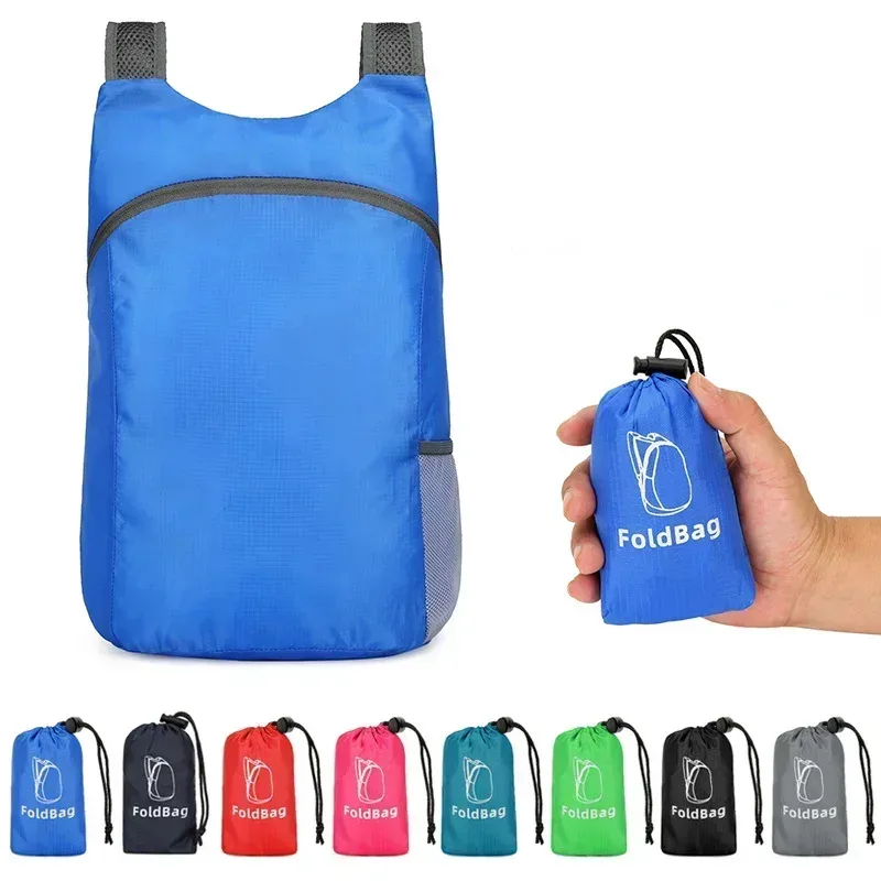 sac à dos léger pliable ultraléger pour l'extérieur, sac de voyage pour femmes et hommes, sac de sport