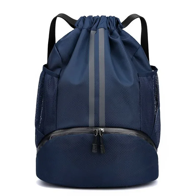 sports incontournable séparation humide et sèche sac de natation basket-ball football volley-ball, chaussures sac à dos paquet cordon portable a