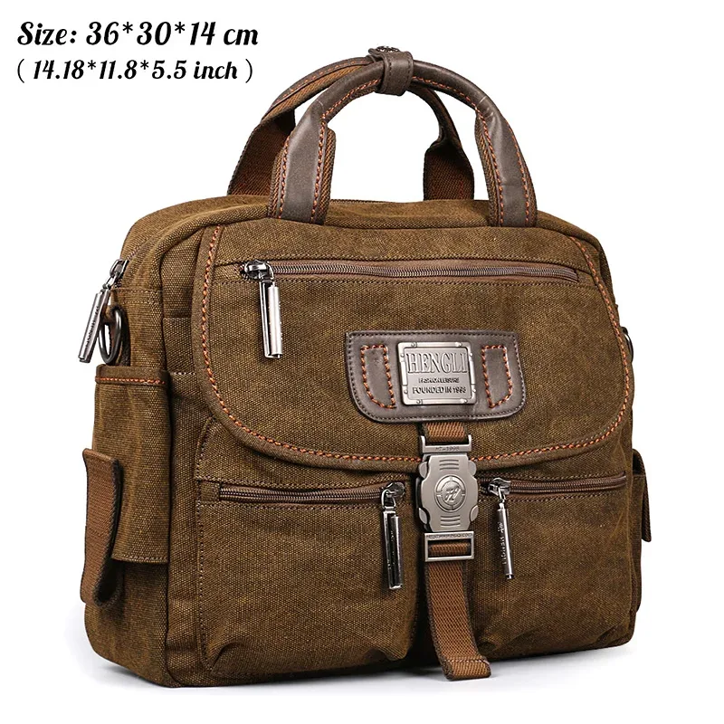 sacs messager en toile rétro ruil 2022, multifonctionnels, pour hommes, sacoche d'épaule, sac de voyage décontracté, sacoche à outils, sac vintage, mallette