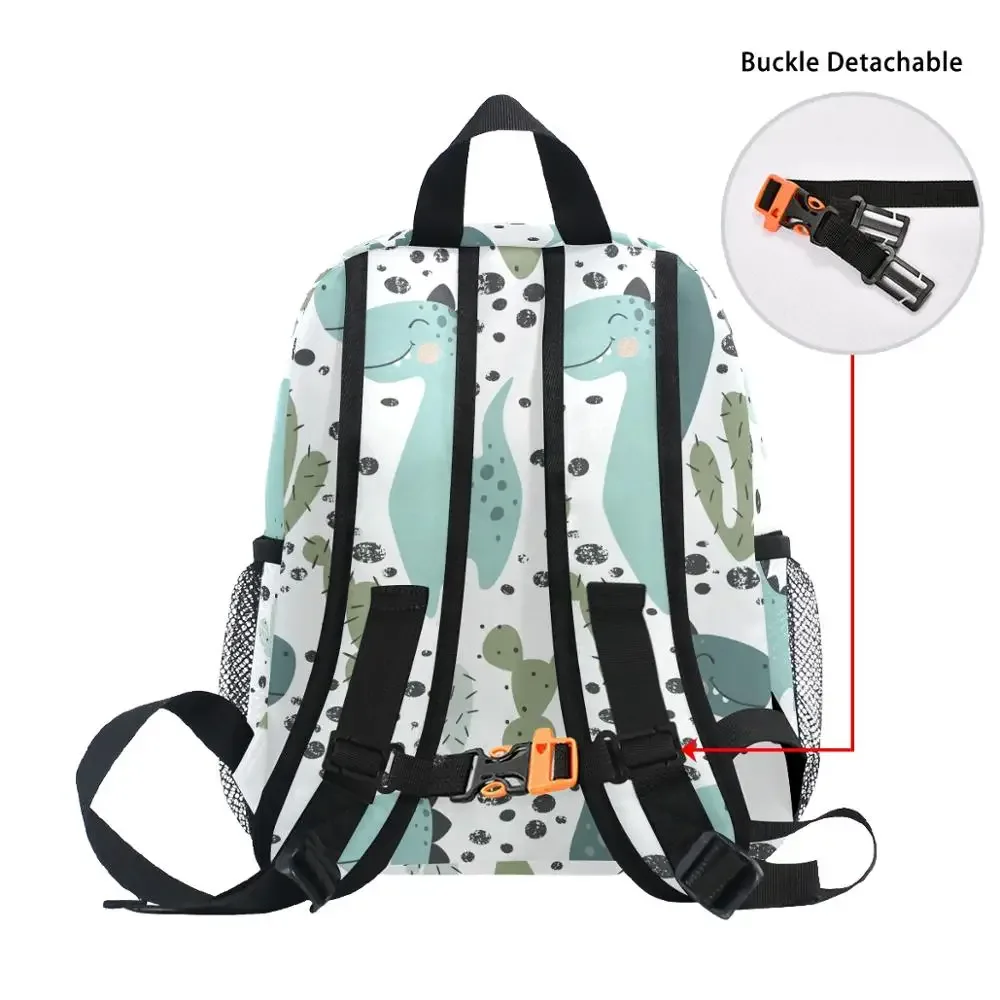 sac à dos d'école dinosaure mignon pour enfant garçon et fille, accessoire créatif avec livre d'animaux