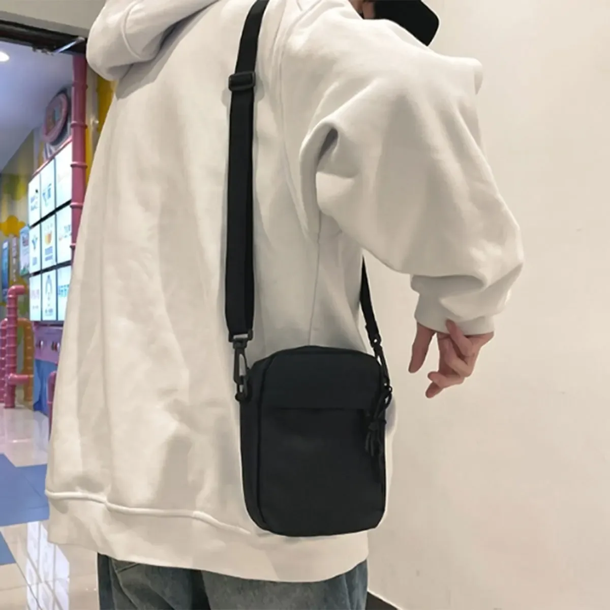 sac bandoulière sen small body bag, sac à dos de sport et de loisirs, petit sac à bandoulière simple pour femme, assorti
