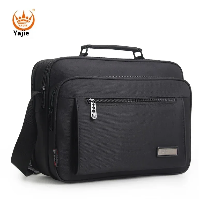 sac à bandoulière pour hommes, sacoche de messager, petite mallette d'affaires, grande capacité, multifonction, mode décontractée, étanche