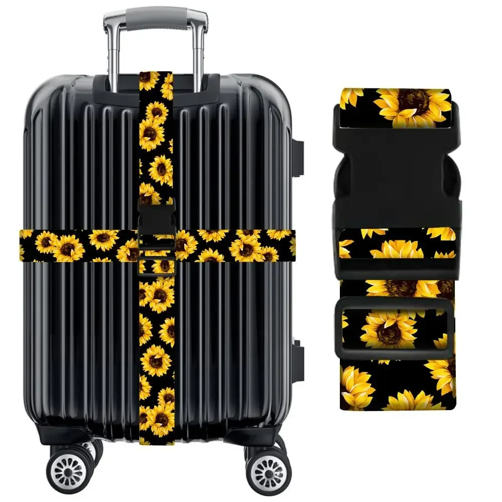 sangle transversale antivol pour bagages, emballage de paquet réglable, ceinture croisée, valise, environnement, accessoires de pièces de sac