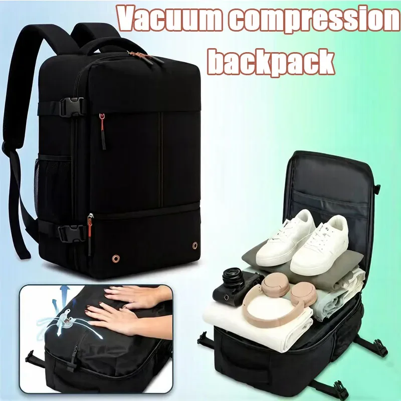 sac de voyage, bagage, nouveau sac à dos à compression sous vide, sac de randonnée multifonctionnel, bandoulière réglable, adapté à un usage quotidien