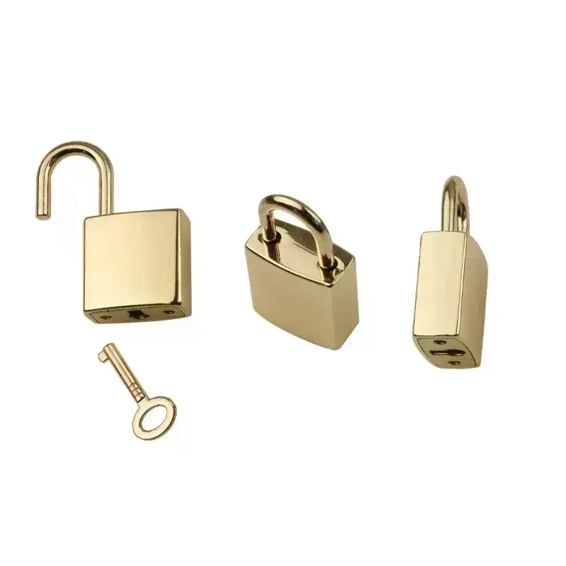 cadenas serrure tsa alliage zinc clé couleur argent doré clair vieilli noir mat protection sécurité usage voyage
